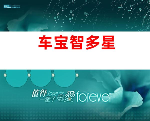 车宝智多星